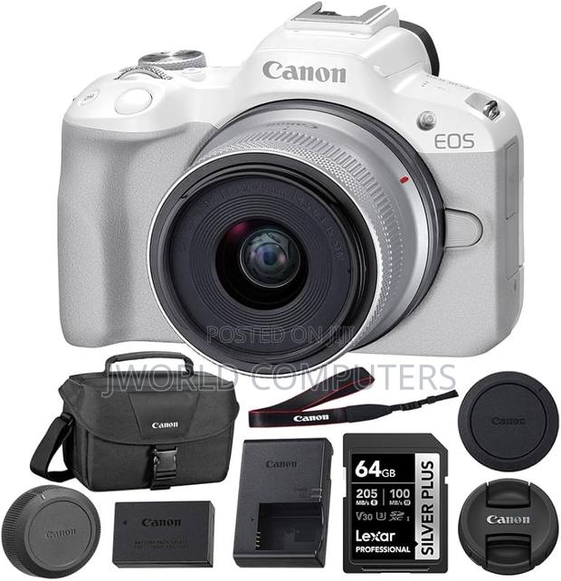 Canon Eos R50 Rf-S 18-45mm (Single) Kit Lens