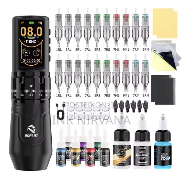 Tattoo Machine Pen Full Kit