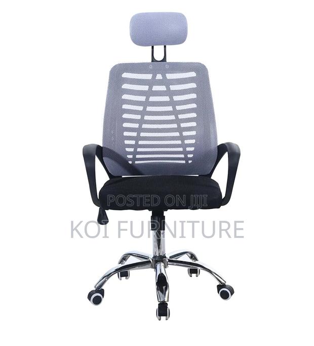 Office Chairs; Ergonomic Victory Headrest Office Seat - thumbnail 3