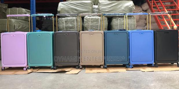 2 Pieces Modern Hard-Shell Travel Suitcase - main view