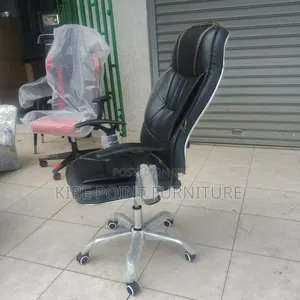 Ergonomic Leather Office Chair