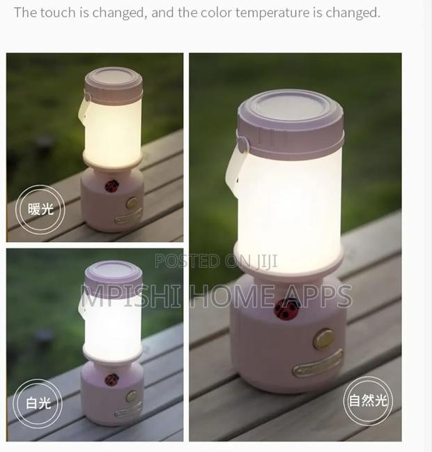Rechargeable Ladybird Decorative Camping Lamp - thumbnail 2