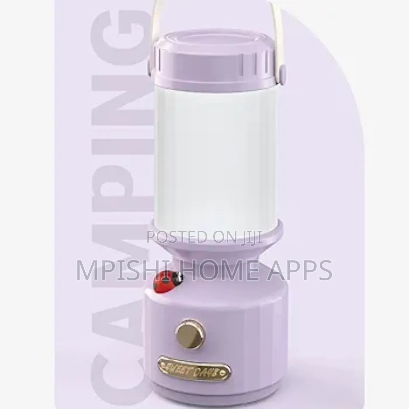 Rechargeable Ladybird Decorative Camping Lamp