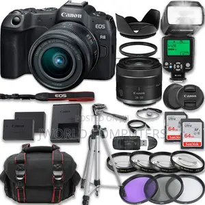 Canon Eos R8 Rf 24-50 (Single) Kit Lens