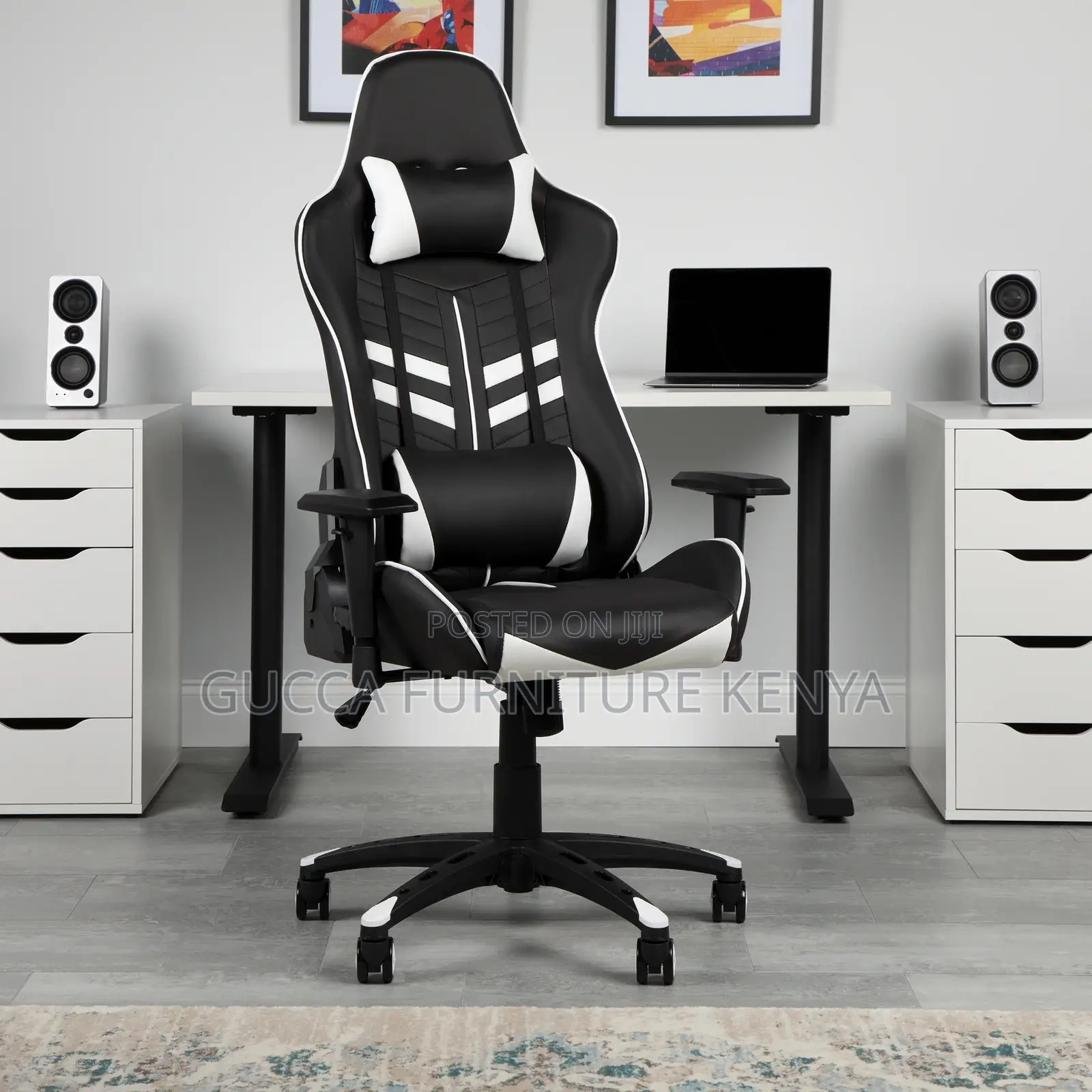 Imported Reclining Swivel Gaming Desk Chair