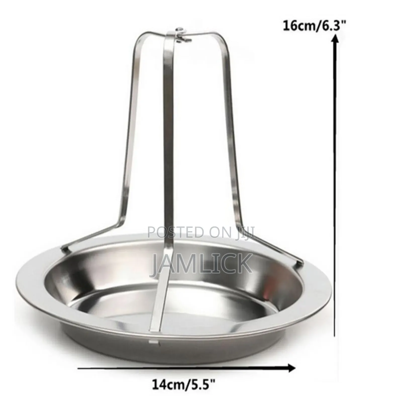 Stainless Steel Rotisserie Chicken Roaster Grill Stand - Pm