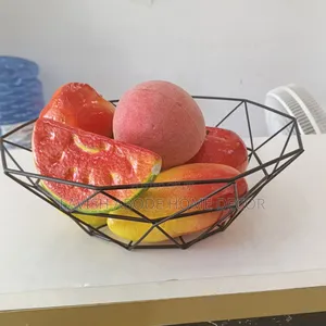 Elegant Black Fruit Bowl