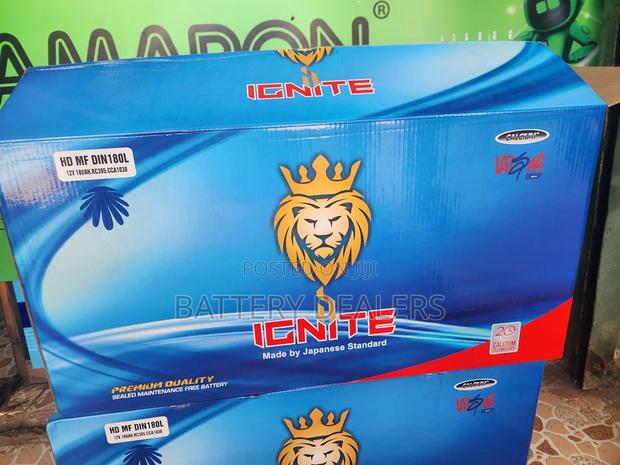 Ignite Car Battery Din 180 - thumbnail 2