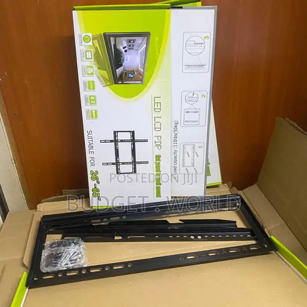 Flat Tv Wall Mount 26–65 Inch – Secure Easy Installation