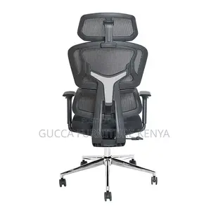 High-Back Mesh Orthopedic Office Chair With Lumber