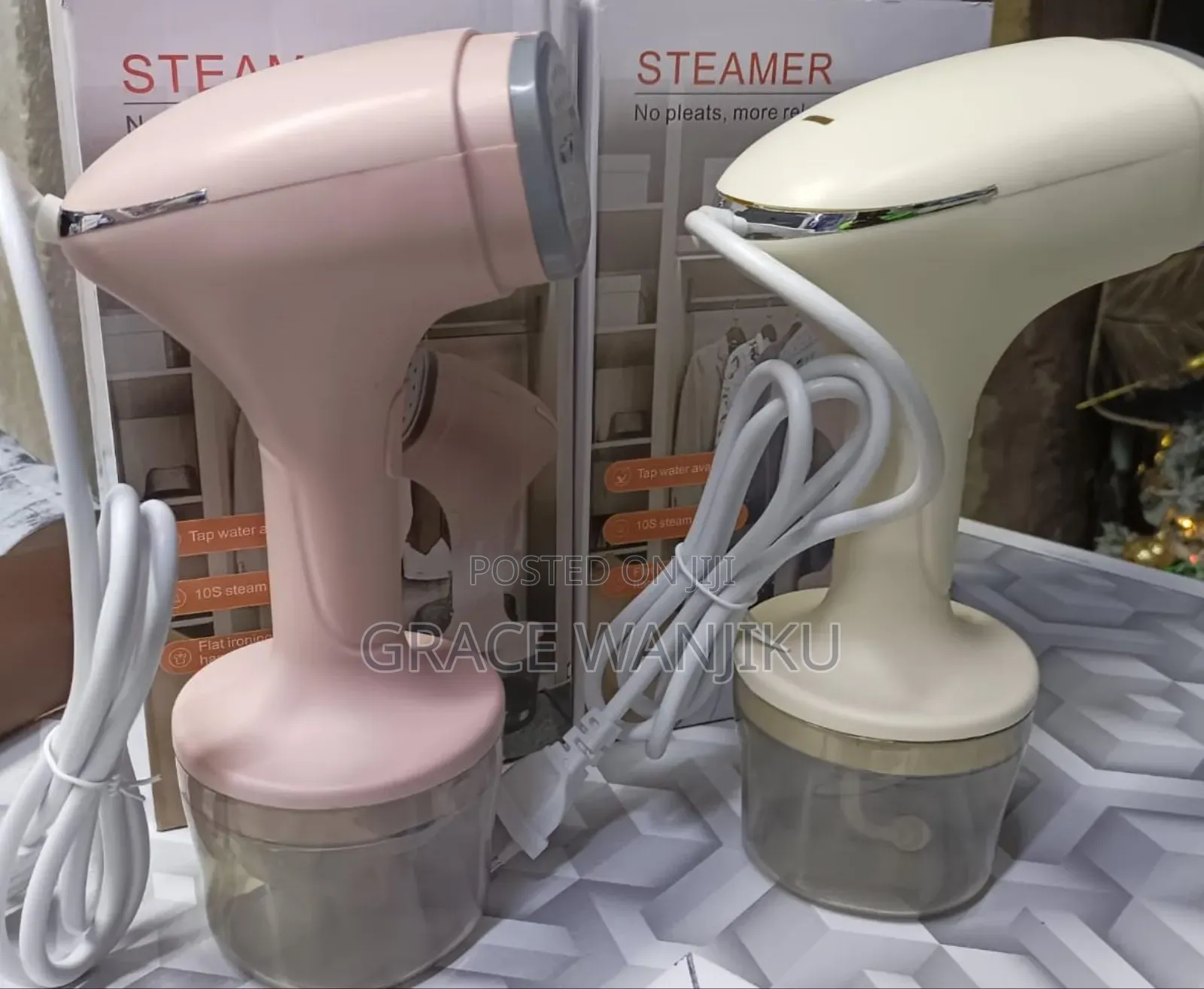 Best Quality 2 in 1 Handheld Garment Steame*