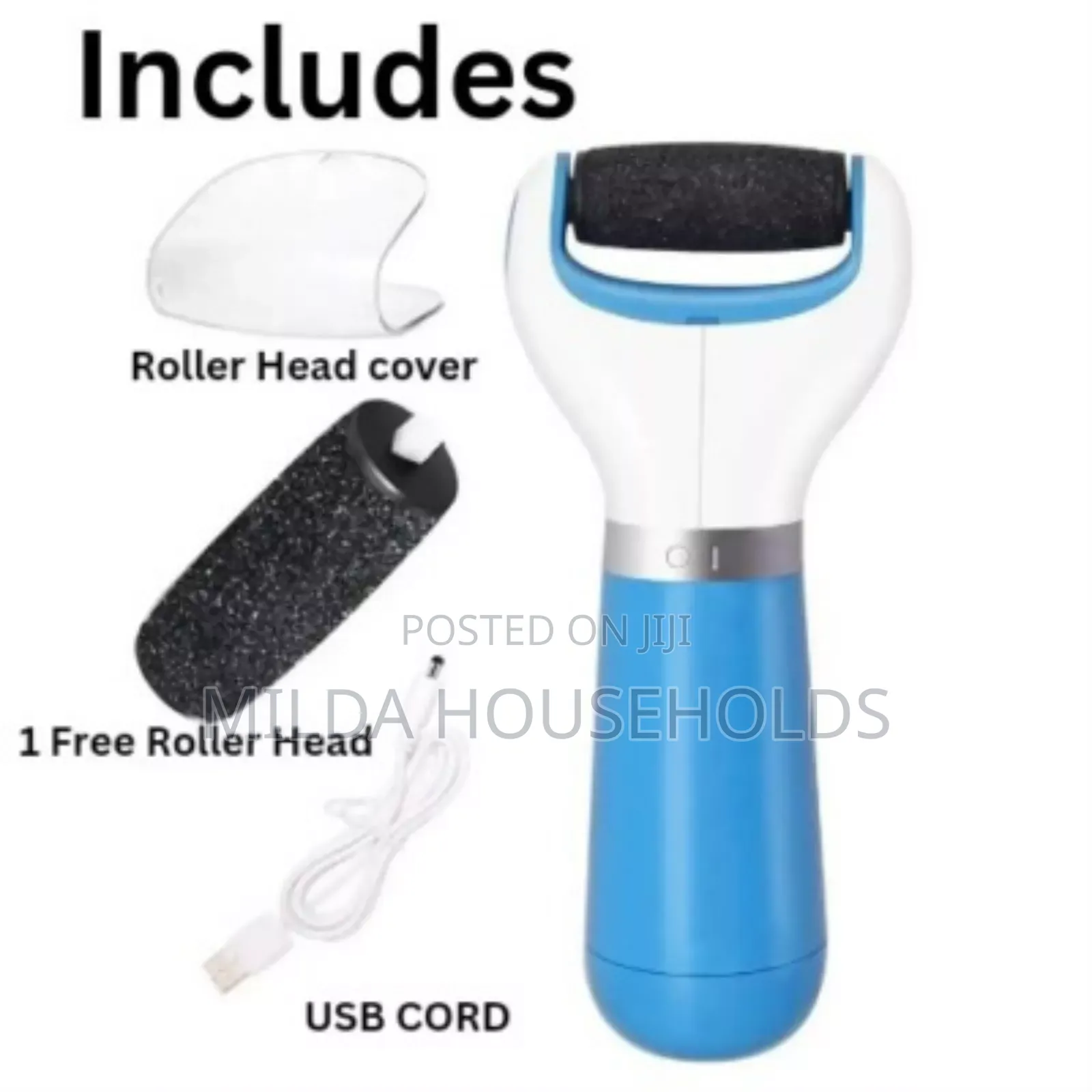 The Secret Cordless Electric Callus Remover With Extra Grinding Tool .