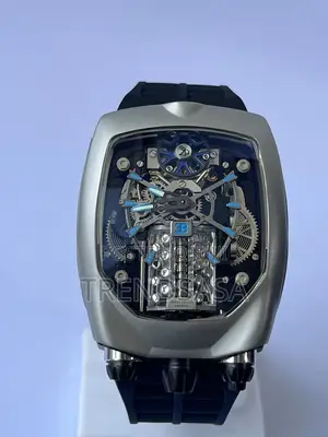 Jacob Co. Bugatti Chiron Tourbillon Titanium Watch