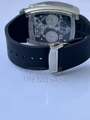 Jacob Co. Bugatti Chiron Tourbillon Titanium Watch