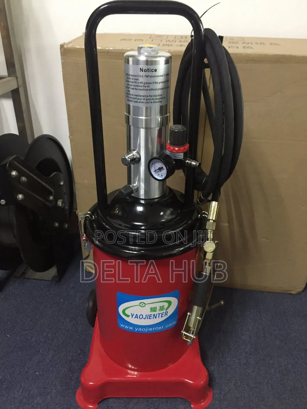 Mobile Grease Pump With Trolley