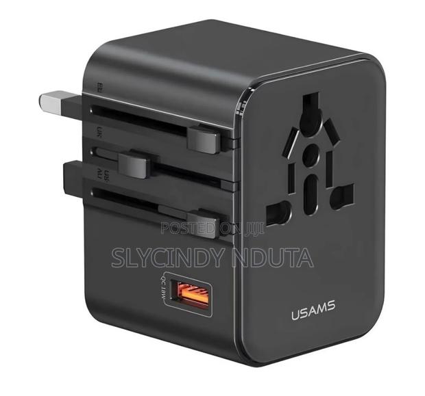 Usams T59 Universal Travel Adapter Charger - thumbnail 2