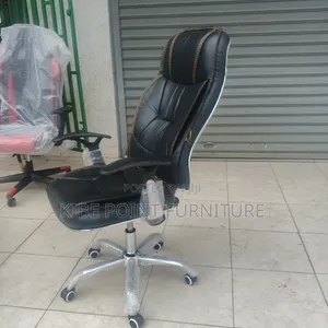 Ergonomic Office Recliner Leather Chair