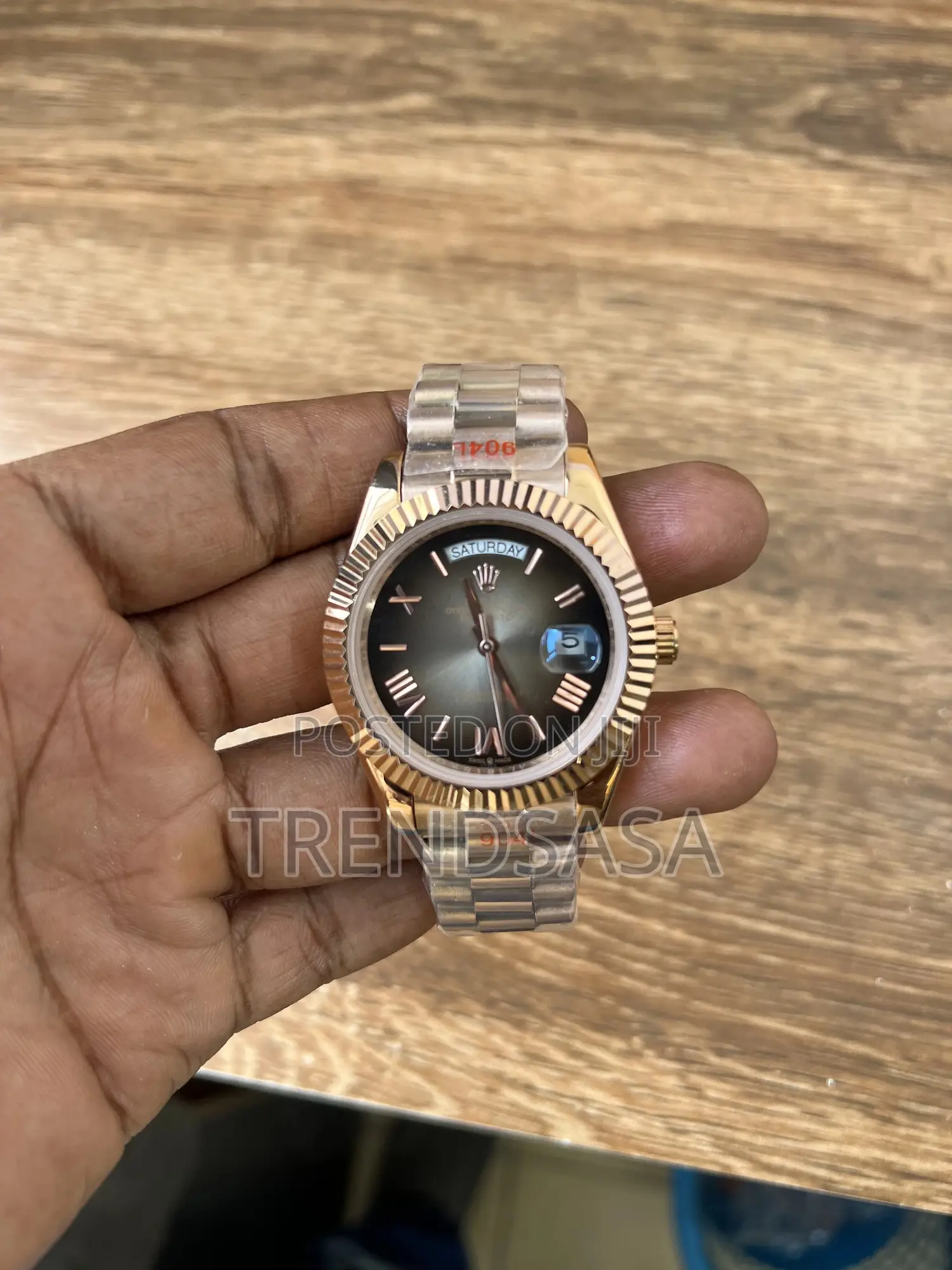 Rolex Day Date 40 Mm 18kt Rose Gold Watch