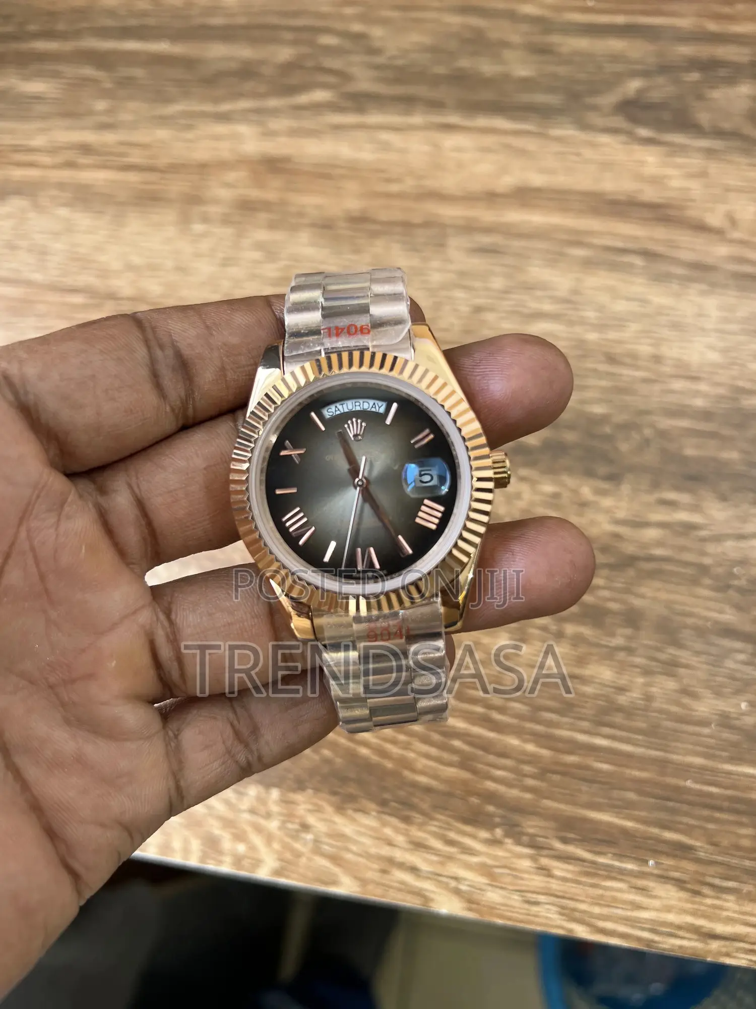 Rolex Day Date 40 Mm 18kt Rose Gold Watch
