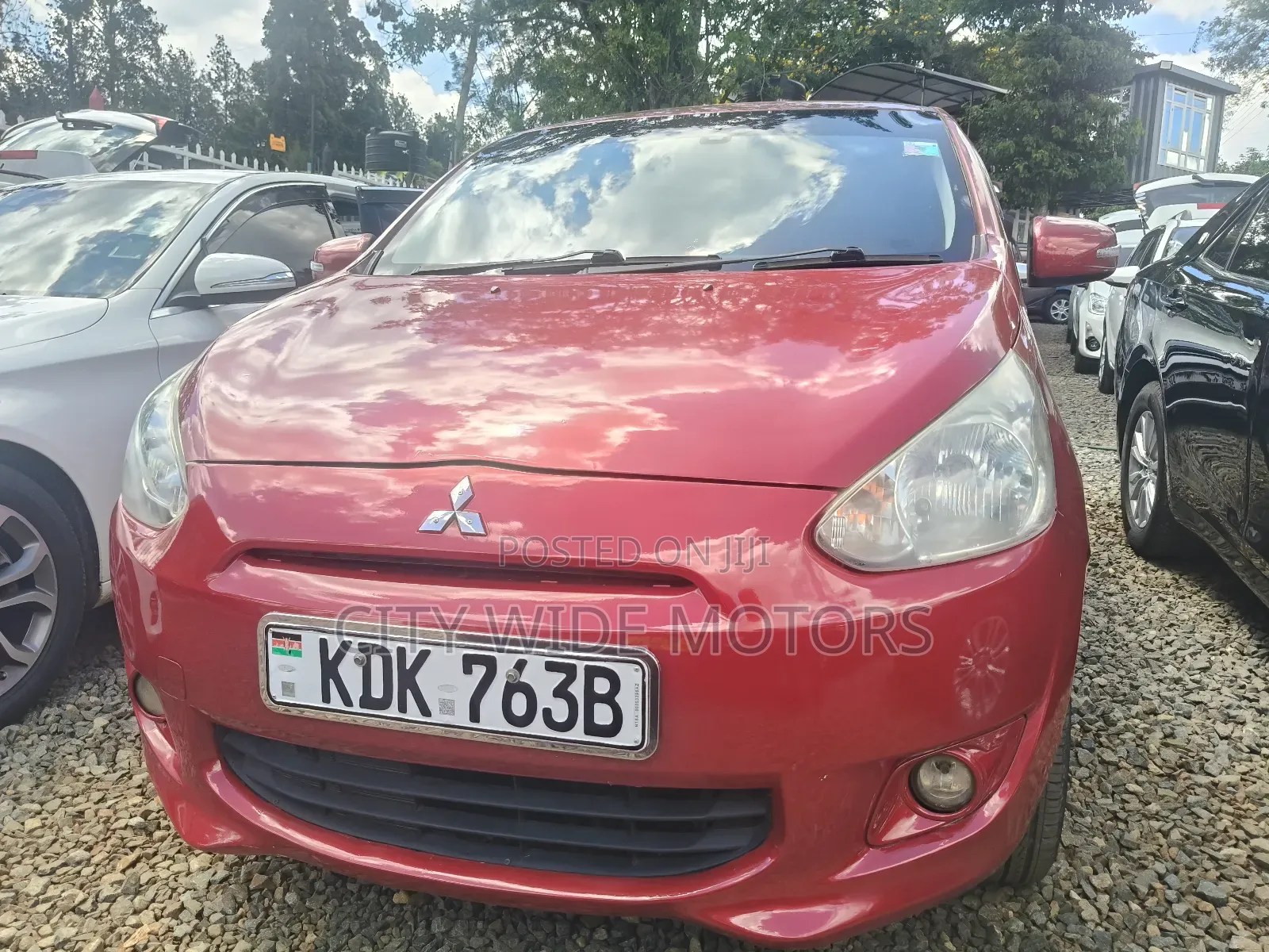 Mitsubishi Mirage DE 4dr Hatchback (1.2L 3cyl CVT) 2015 Red