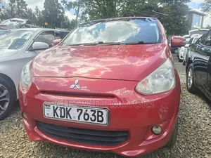 Mitsubishi Mirage DE 4dr Hatchback (1.2L 3cyl CVT) 2015 Red