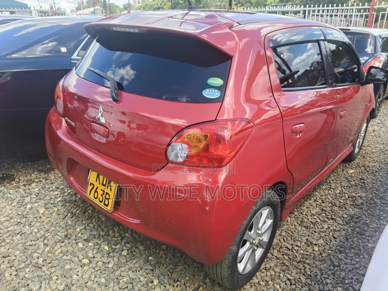 Mitsubishi Mirage DE 4dr Hatchback (1.2L 3cyl CVT) 2015 Red