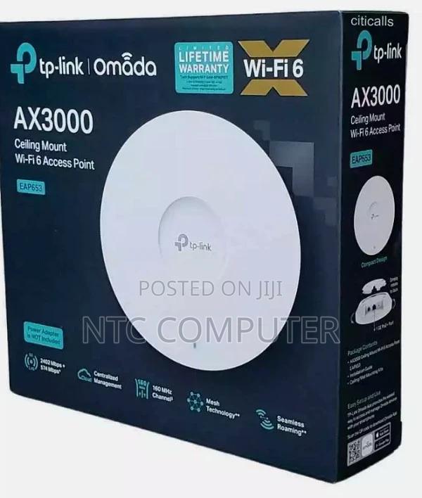 Tp-Link Ax3000 Ceiling Mount Wi-Fi 6 Access Point - Tl-Eap653 Ur
