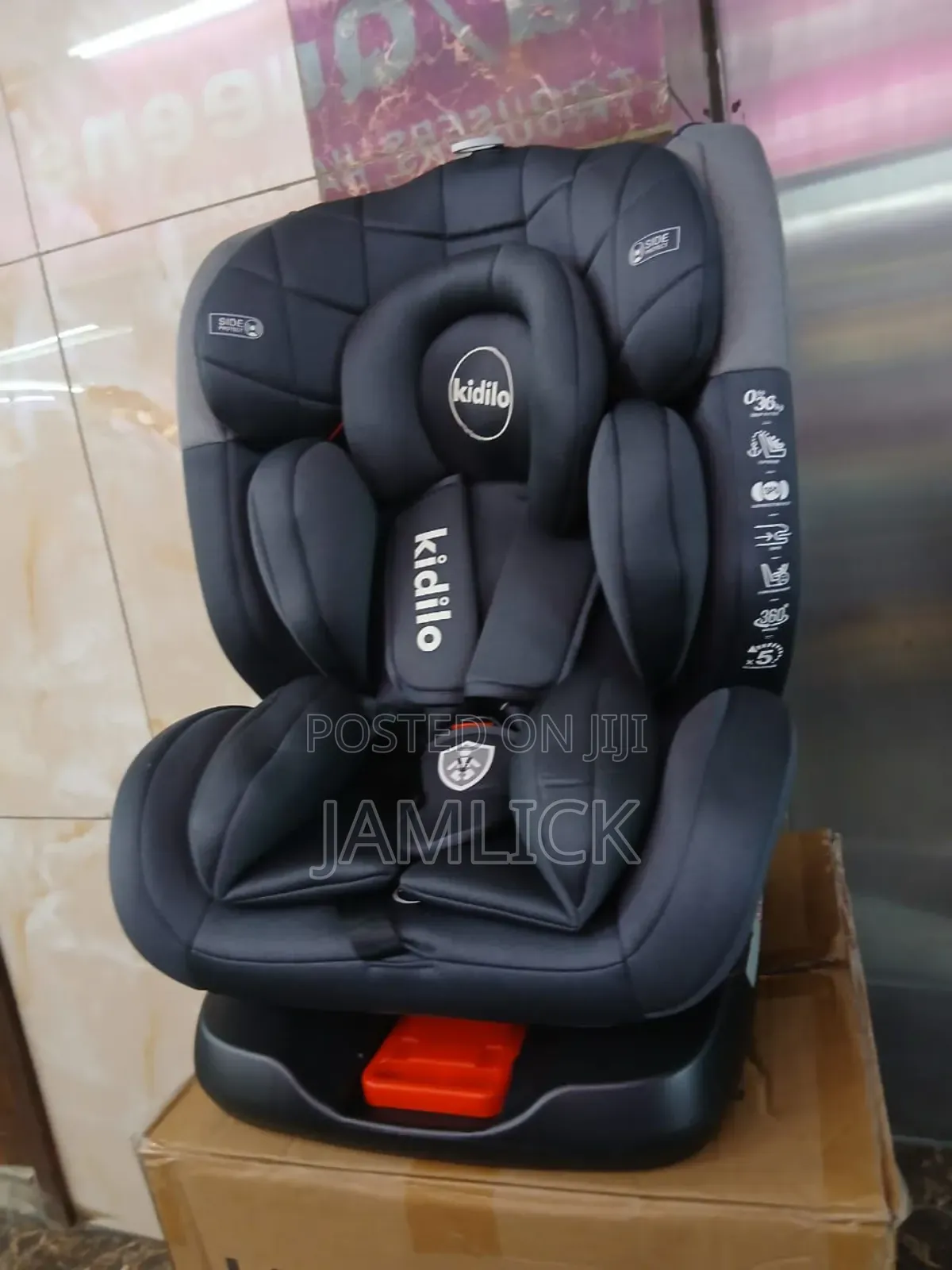 Kidilo Car Seat – 360° Rotation With Isofix - Kk