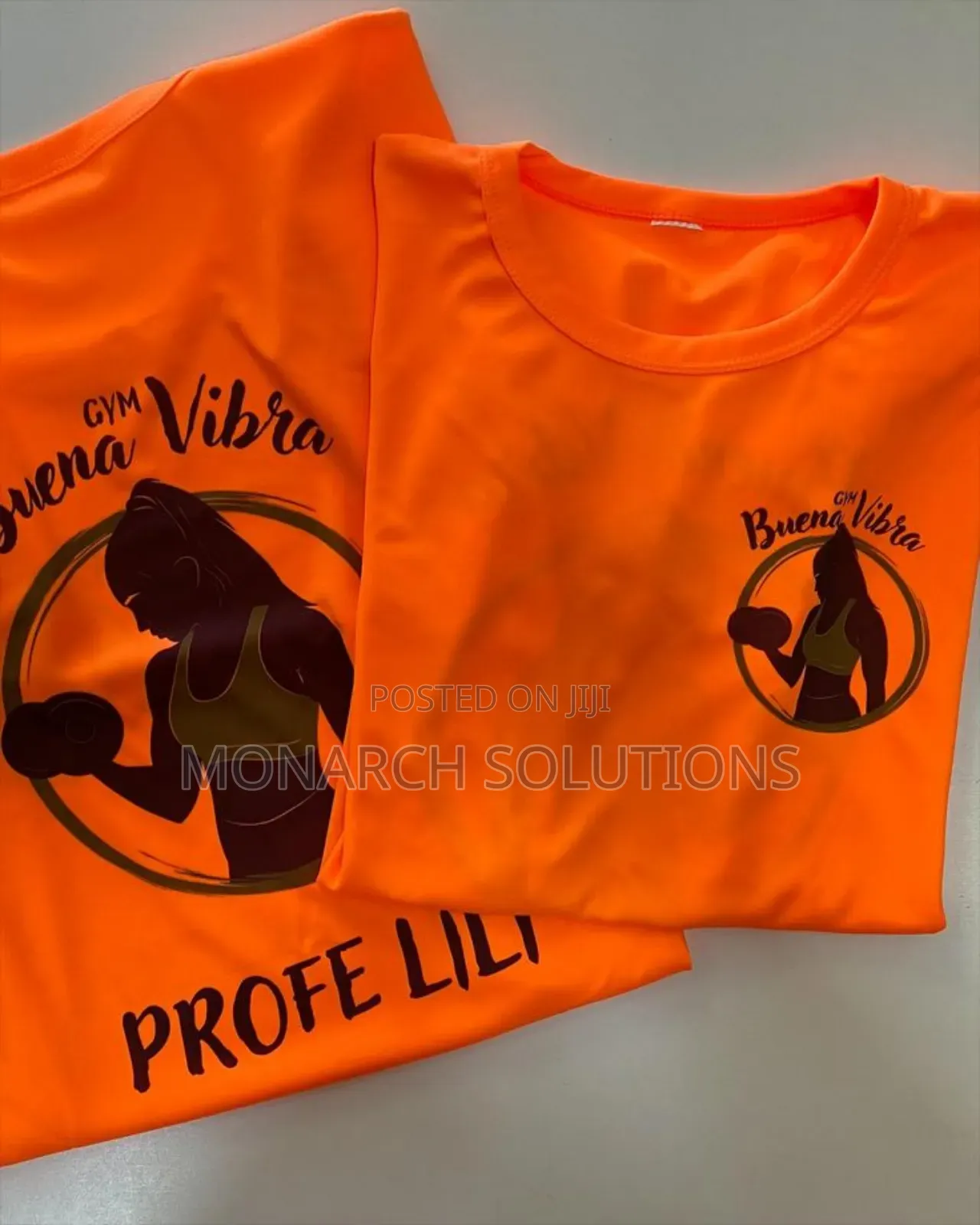 Hot Pink Tshirts or Orange With Custom Logo