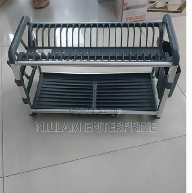 *Premium Quality 2tier Aluminium Dish Drainer - thumbnail 5