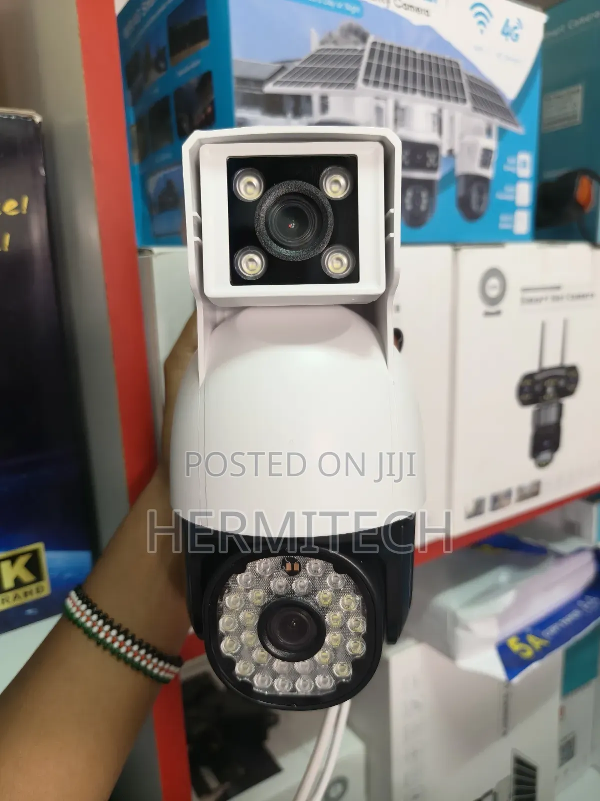 Free-Flowing Dual Lens Electric 4g Ethernet Cables