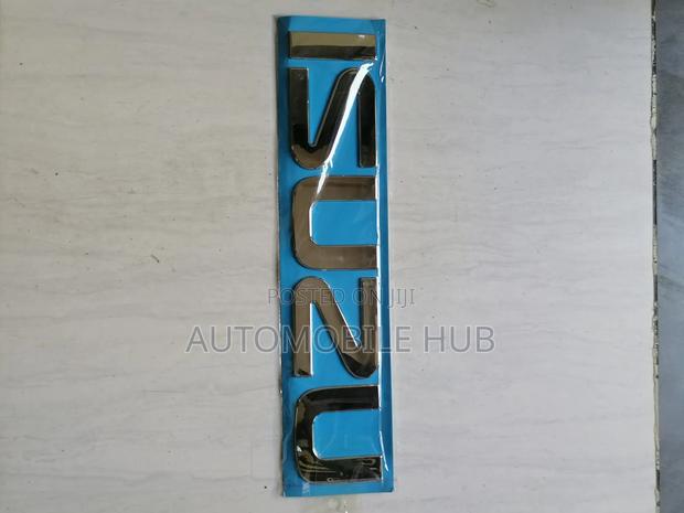 Isuzu Chrome Emblem Badge Kenya Tailgate Logo for D-Max Mu-X Kb Pickup