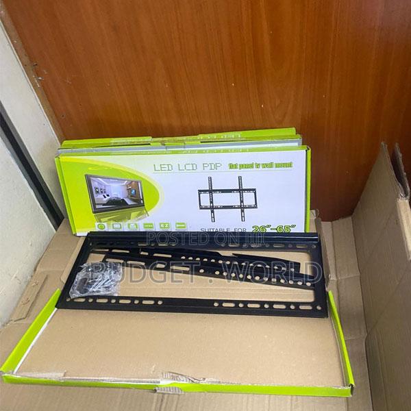 Heavy Duty Fixed Tv Mount 26–65 Inch – Strong Wall Bracket