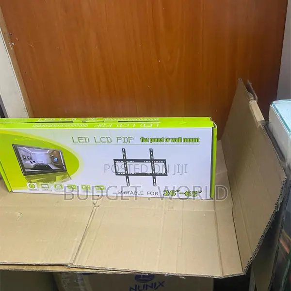 26–65 Inch Tv Bracket – Slim Fixed Wall Mount Design