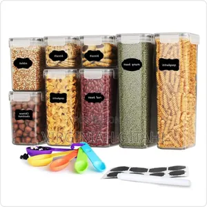 *8pcs Food/Pantry Storage Containers*