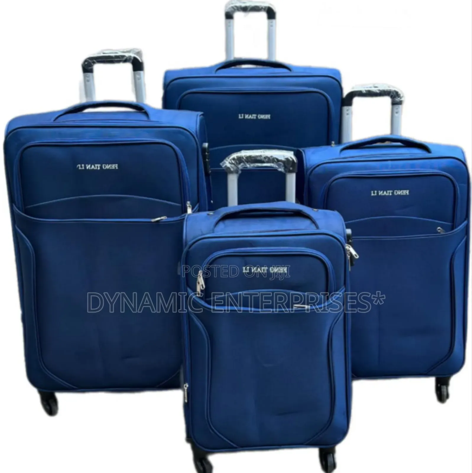 4 in 1 Fabric Laxurious Suitcase Briefcase Travel Bag