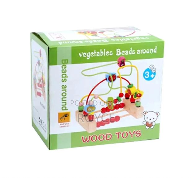 Wooden Montessori Beads Toy - thumbnail 2