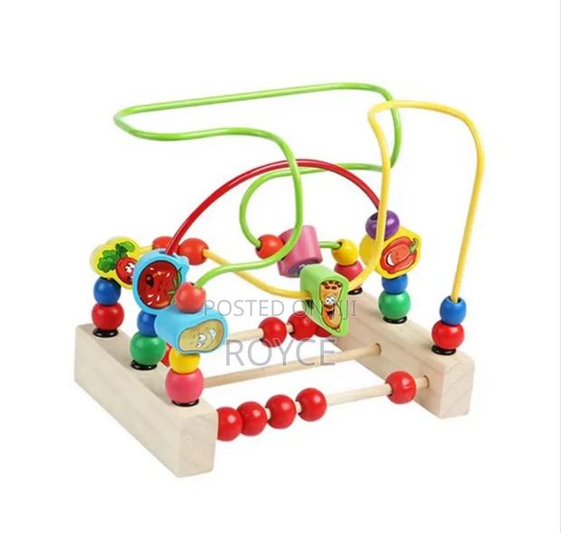 Wooden Montessori Beads Toy - thumbnail 3