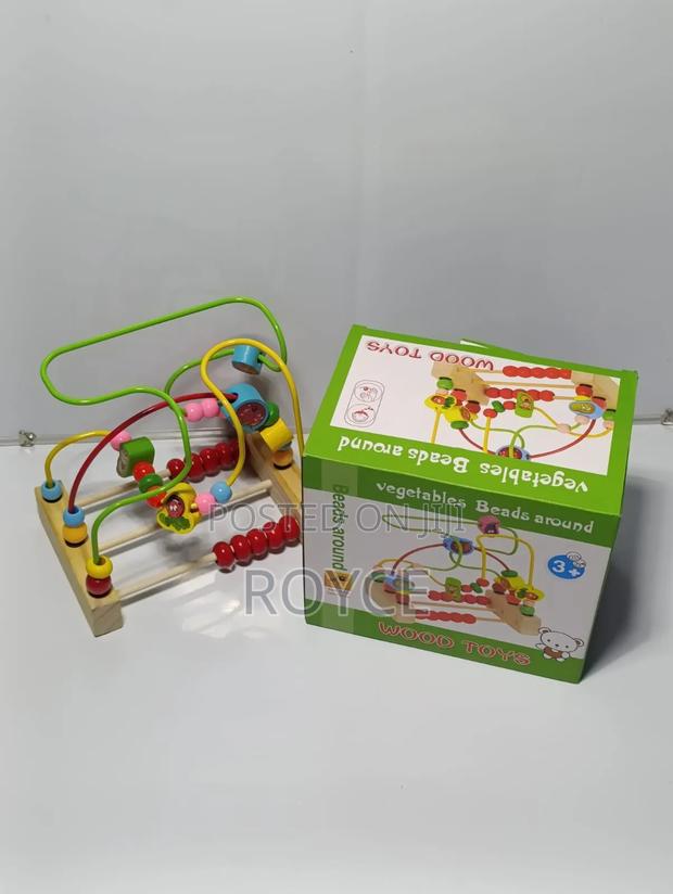 Wooden Montessori Beads Toy - thumbnail 4