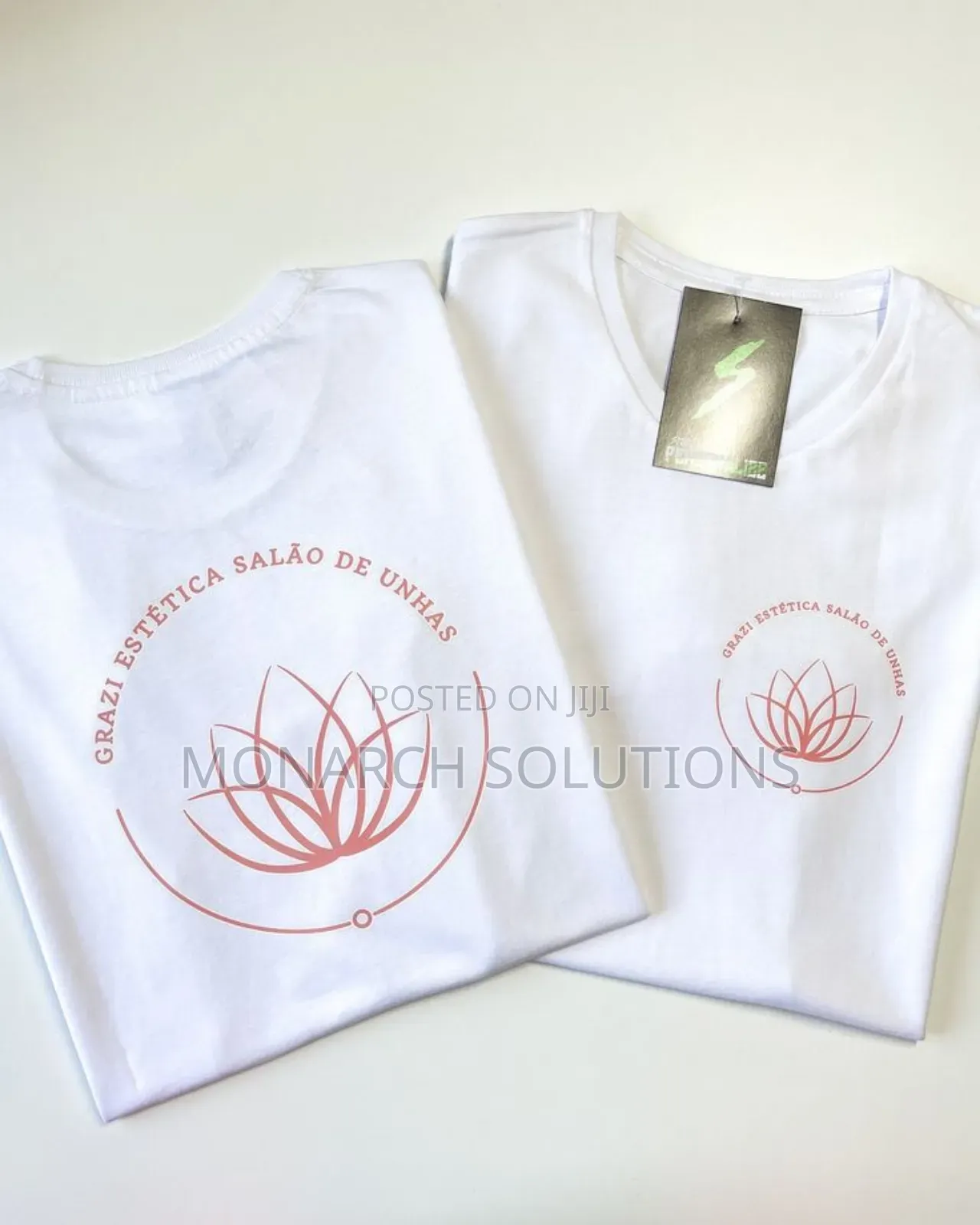 White Only or Black Only Coprate Roundneck Tshirts