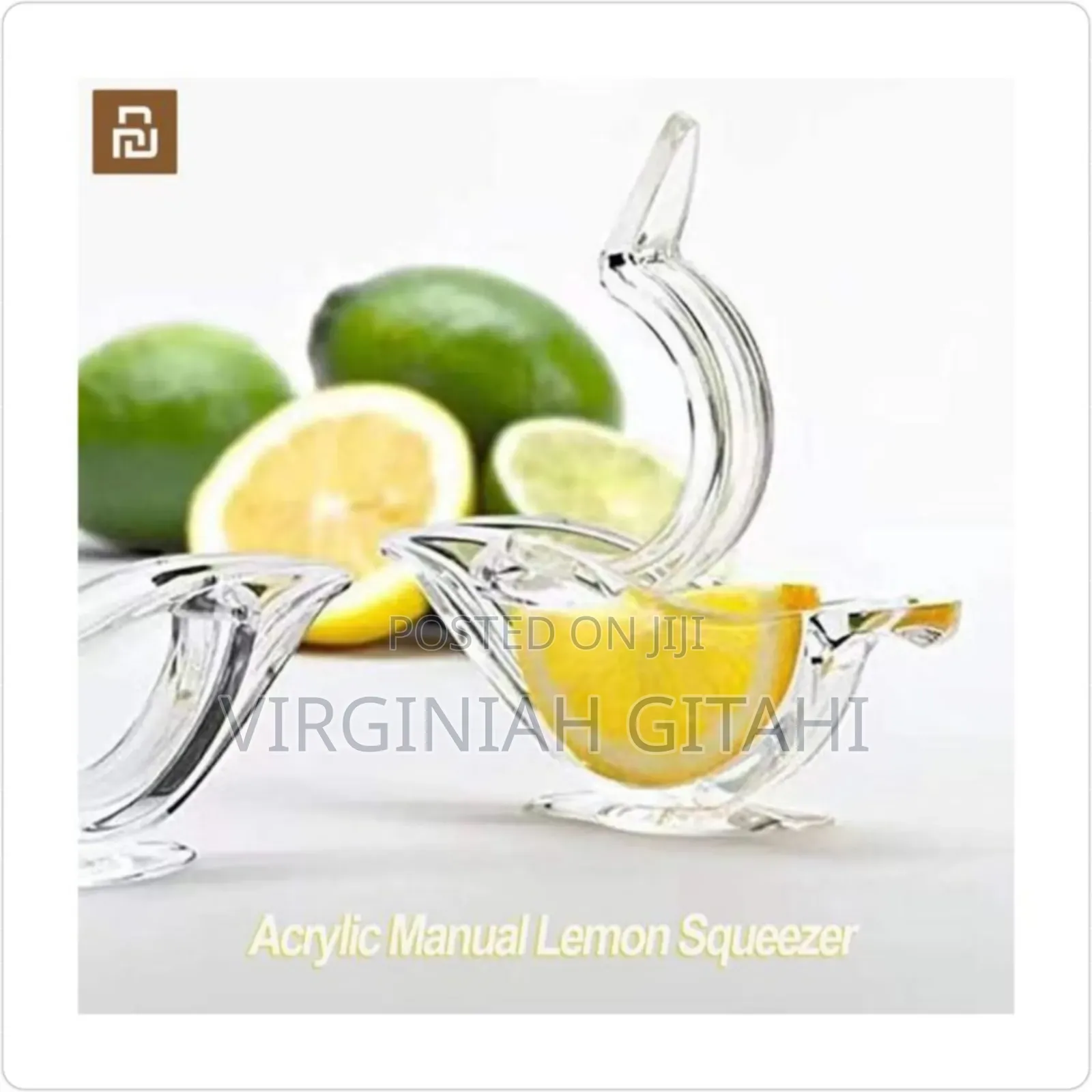 *Clear Acrylic Mini Birdie Juicer*