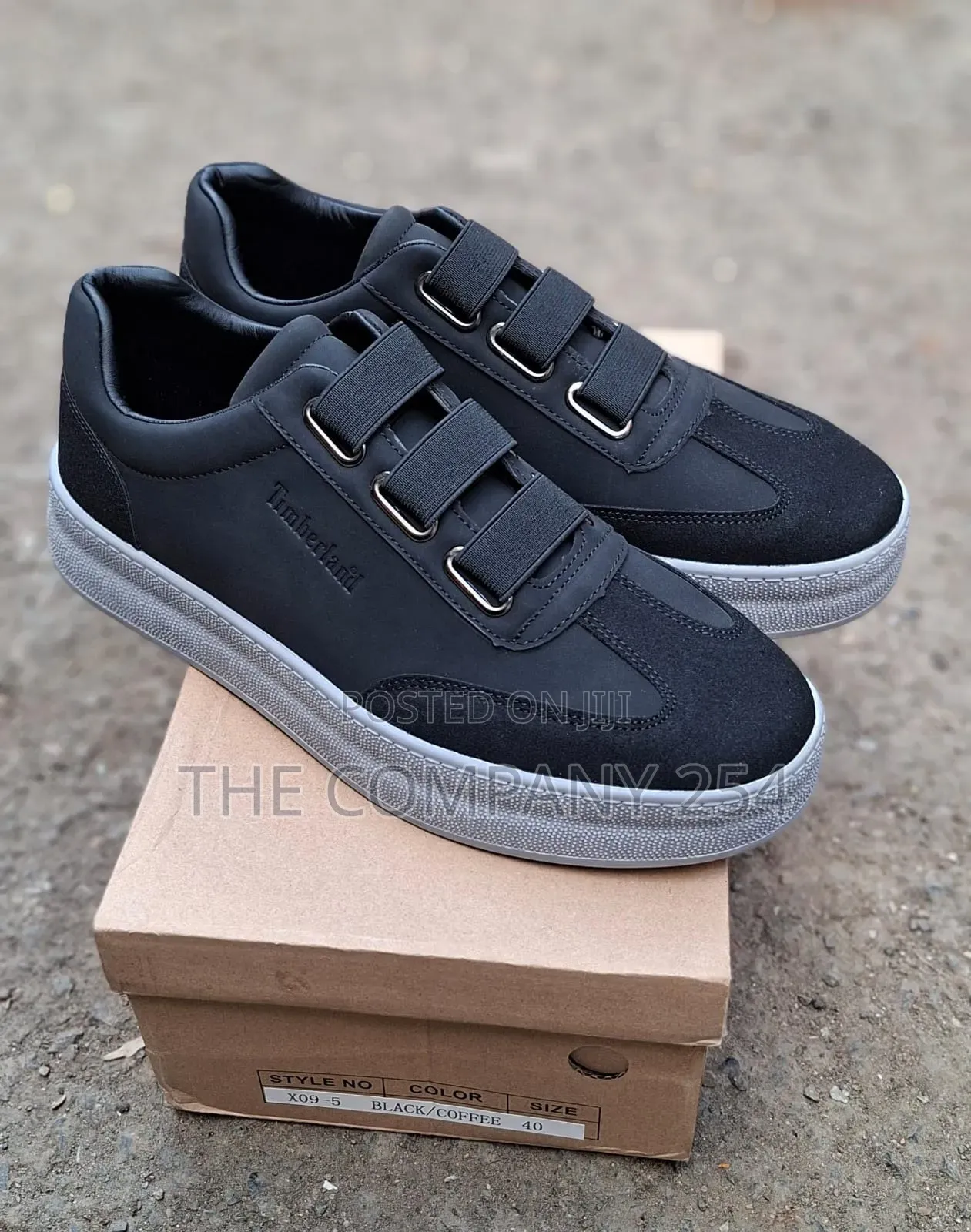 Quality Leather Casual Timberland Rubber Sole Shoes