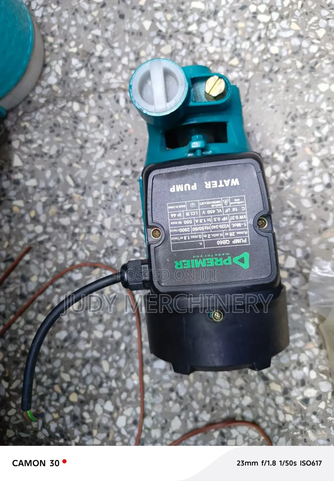 Original Premier Booster Pump