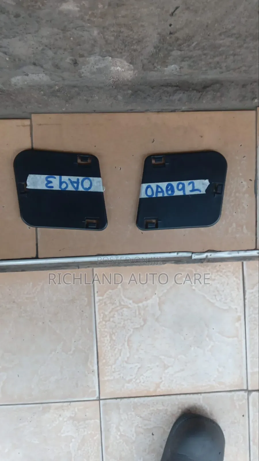 Foglamp Cover Prado 120