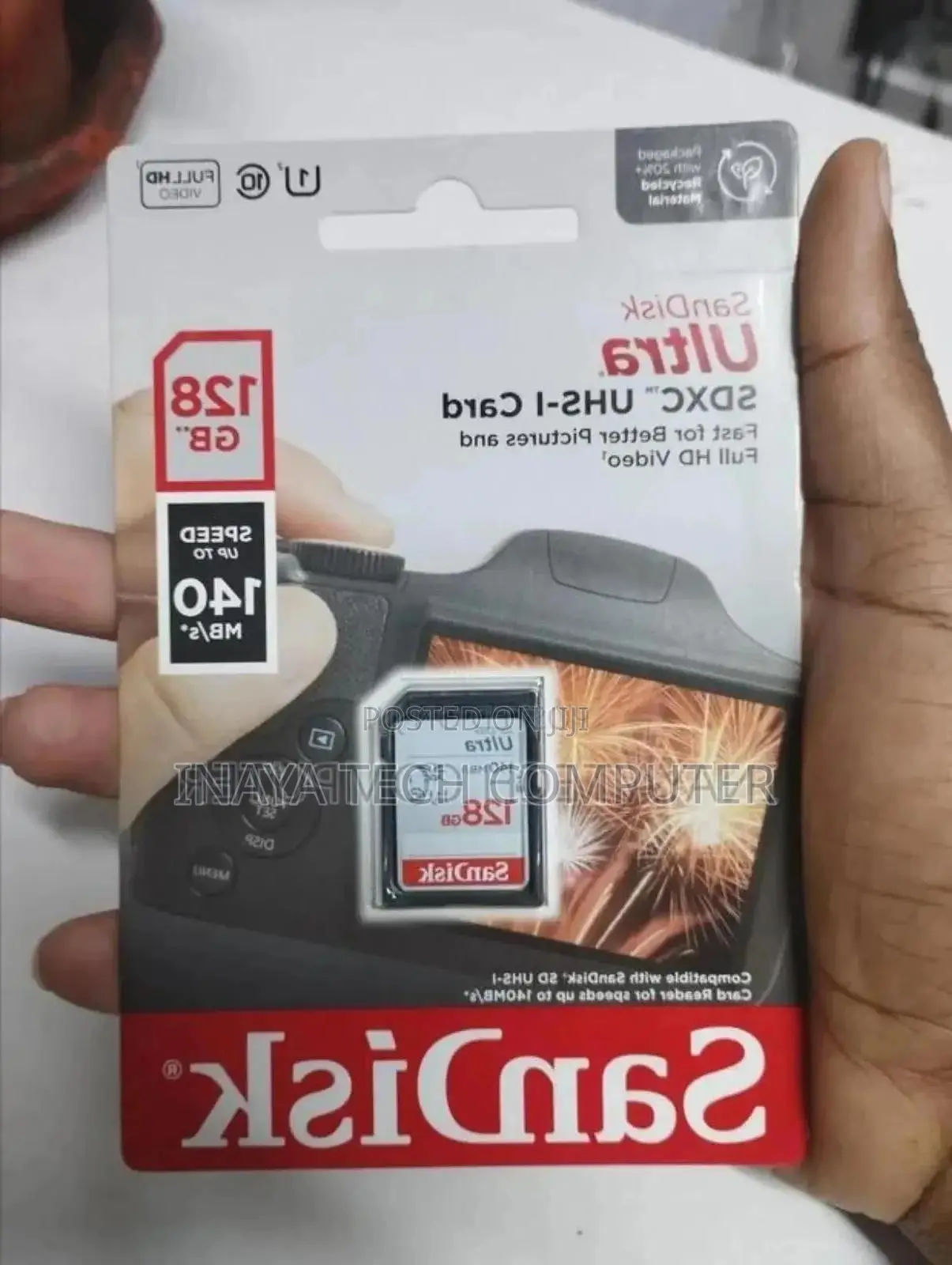 Sandisk Ultra 128gb Camera Sd Card