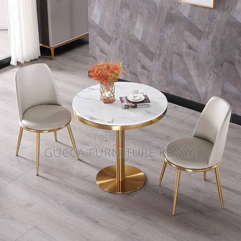Home Modern Round Dining Bistro Table