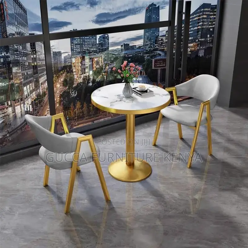 Home Modern Round Dining Bistro Table