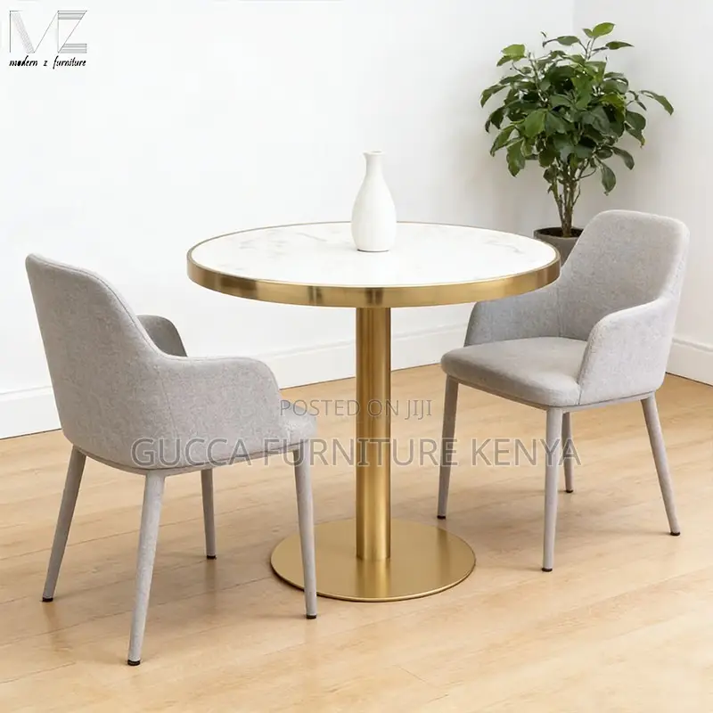 Home Modern Round Dining Bistro Table