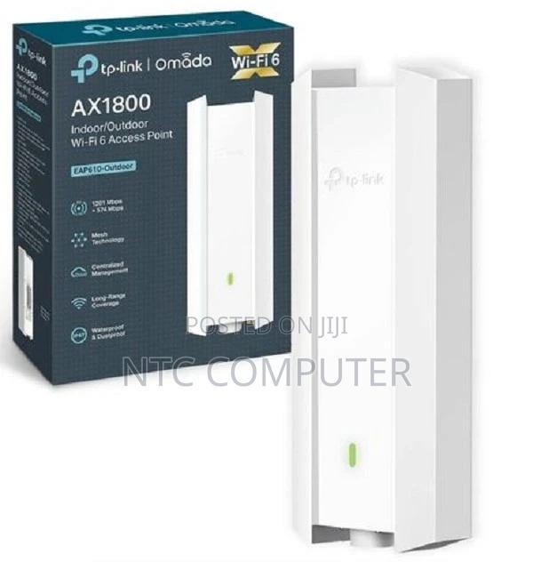 Tp-Link Ax1800 Indoor/Outdoor Wi-Fi 6 Access Point -Tl-Eap610-Outdoor