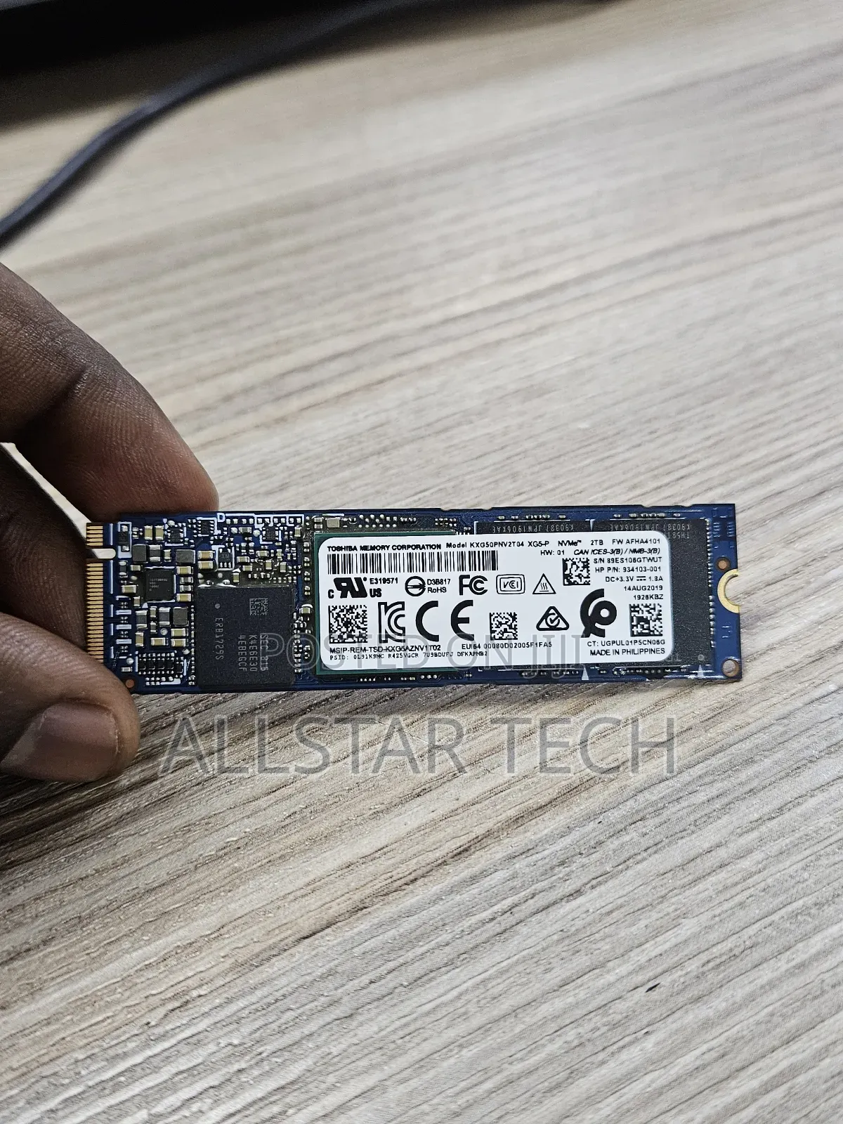 Toshiba Nvme 2tb